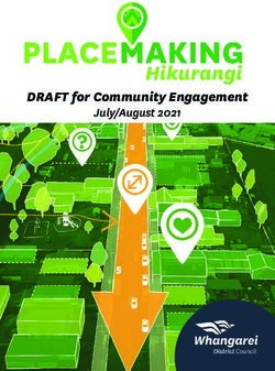 DRAFT for Community Engagement - July/August 2021 - Whangarei District Council