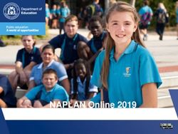 NAPLAN Online 2019 Parent information - Spring Hill Primary School