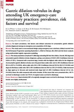 Gastric dilation-volvulus in dogs attending UK emergency-care veterinary practices: prevalence, risk factors and survival