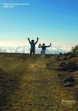 Global Journeys Programs 2019-2020 - Storyblok