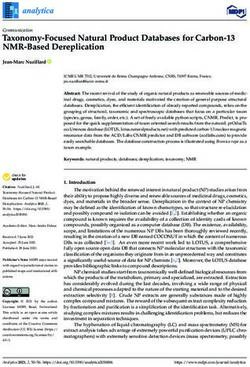 Taxonomy-Focused Natural Product Databases for Carbon-13 NMR-Based Dereplication - MDPI
