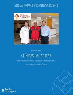 CL&Iacute;NICAS DEL AZ&Uacute;CAR - SOCIAL IMPACT INCENTIVES (SIINC) - EMPOWERING TO ATTRACT INVESTMENT AND CREATE IMPACT AT SCALE - Roots of Impact