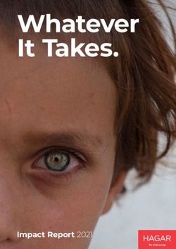 Whatever It Takes - Impact Report 2021 - Hagar New Zealand