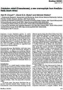 Cotyledon nielsii (Crassulaceae), a new cremnophyte from KwaZulu-Natal, South Africa