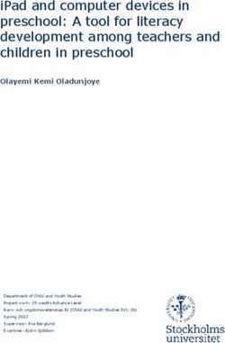 IPad and computer devices in preschool: A tool for literacy development among teachers and children in preschool