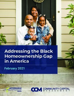 Addressing the Black Homeownership Gap in America - February 2021