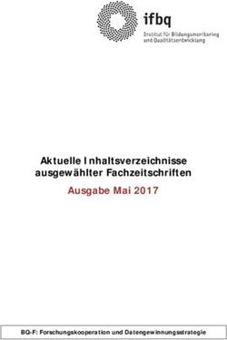 Aktuelle Inhaltsverzeichnisse ausgew&auml;hlter Fachzeitschriften Ausgabe Mai 2017 - BQ-F: Forschungskooperation und Datengewinnungsstrategie - Hamburg.de