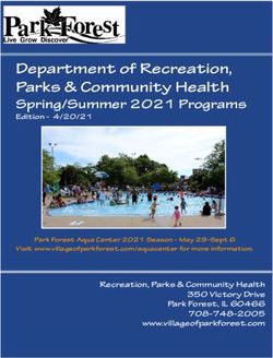 Department of Recreation, Parks & Community Health - Village of Park ...