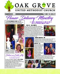 Flower Delivery Ministry - Oak Grove United Methodist Church