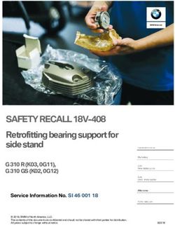 SAFETY RECALL 18V-408 - Retrofitting bearing support for side stand - NHTSA