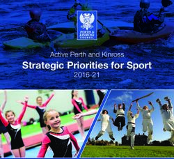 Strategic Priorities for Sport - Active Perth and Kinross 2016-21 - Perth ...