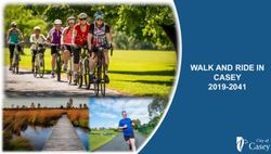 WALK AND RIDE IN CASEY 2019-2041 - City of Casey