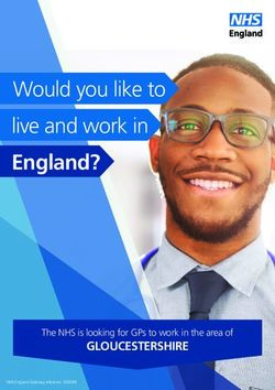 Would you like to live and work in - England? - GLOUCESTERSHIRE