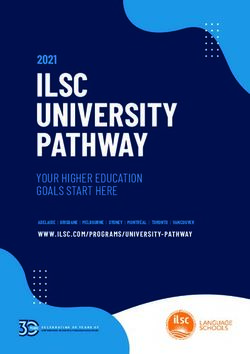 ILSC UNIVERSITY PATHWAY - YOUR HIGHER EDUCATION GOALS START HERE