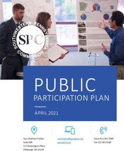 PUBLIC PARTICIPATION PLAN - APRIL 2021 - Southwestern Pennsylvania ...