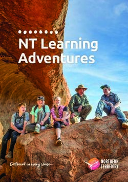 NT Learning Adventures - Northern Territory