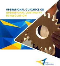OPERATIONAL GUIDANCE ON OPERATIONAL CONTINUITY IN RESOLUTION - Single Resolution Board