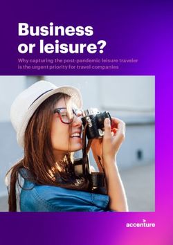 Business or leisure? Why capturing the post-pandemic leisure traveler is the urgent priority for travel companies