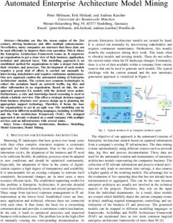Automated Enterprise Architecture Model Mining - Universität ...