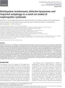 Multisystem involvement, defective lysosomes and impaired autophagy in a novel rat model of nephropathic cystinosis - Oxford Academic
