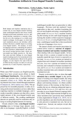 Translation Artifacts in Cross-lingual Transfer Learning