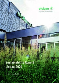 Sustainability Report elobau 2020 - ensian Group GmbH