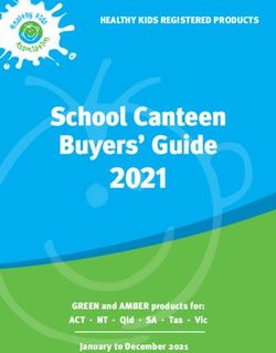 2021 School Canteen Buyers' Guide - HEALTHY KIDS REGISTERED PRODUCTS - Healthy Kids Association