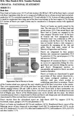 CROATIA - NATIONAL STATEMENT