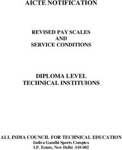 AICTE NOTIFICATION DIPLOMA LEVEL TECHNICAL INSTITUIONS - REVISED PAY SCALES AND SERVICE CONDITIONS
