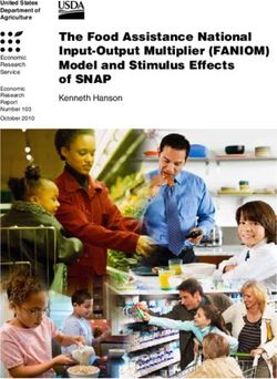 The Food Assistance National Input-Output Multiplier (FANIOM) Model and Stimulus Effects of SNAP - Kenneth Hanson