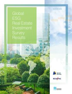 Global ESG MARCH 2019 - UNEP/Fi