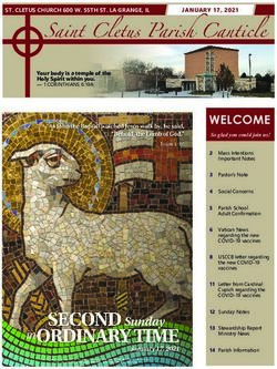 WELCOME - St. Cletus Parish