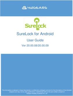 SURELOCK FOR ANDROID USER GUIDE - VER 20.00.08/20.00.09 - 42GEARS TECHNICAL DOCUMENTATIONS ...