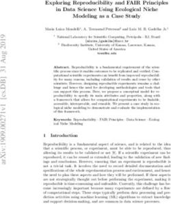 Exploring Reproducibility and FAIR Principles in Data Science Using Ecological Niche Modeling as a Case Study