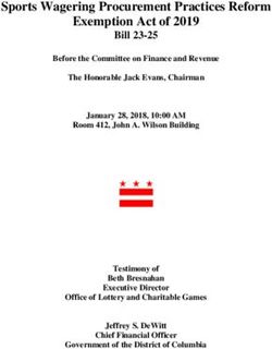Sports Wagering Procurement Practices Reform Exemption Act of 2019