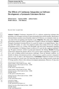 The Effects of Continuous Integration on Software Development: a Systematic Literature Review