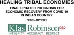 HEALING TRIBAL ECONOMIES - FINAL UPDATED PROGNOSIS FOR ECONOMIC RECOVERY FROM COVID-19 IN INDIAN COUNTRY - Indian Gaming Tradeshow ...
