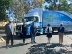 Volvo Trucks' Customer Albertsons Achieves Nation's First Commercial 100% Zero-Emission Refrigerated Grocery Delivery with a Class 8 Truck