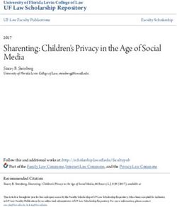 Sharenting: Children's Privacy in the Age of Social Media