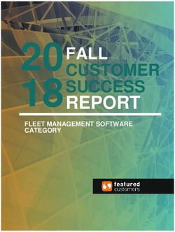 20 18 REPORT FALL CUSTOMER SUCCESS - FeaturedCustomers