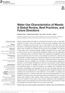 Water Use Characteristics of Weeds: A Global Review, Best Practices, and Future Directions