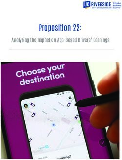 Proposition 22: Analyzing the Impact on App-Based Drivers' Earnings - UCR Center for Economic Forecasting