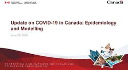 Update on COVID-19 in Canada: Epidemiology and Modelling - June 29, 2020 - Canada.ca
