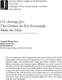 G.I. Average Joe: The Clothes do Not Necessarily Make the Man