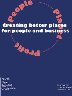 Creating better places for people and business - 3rd of April 2019 M&uuml;nchenbryggeriet Stockholm, Sweden - Nordic Place ...