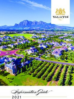 Information Guide - Val de Vie Evergreen