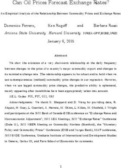 Can Oil Prices Forecast Exchange Rates?