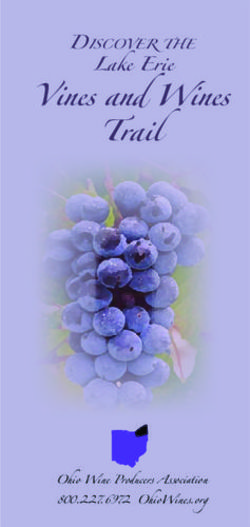 Vines and Wines Trail - Lake Erie Discover