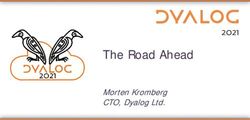 The Road Ahead Morten Kromberg CTO, Dyalog Ltd.