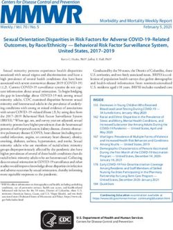 Sexual Orientation Disparities in Risk Factors for Adverse COVID-19-Related Outcomes, by Race/Ethnicity - Behavioral Risk Factor Surveillance ...